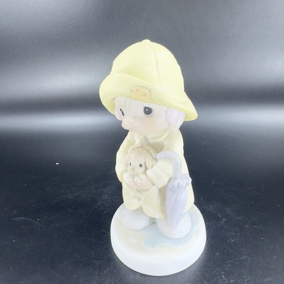 1992 Precious Moments AN EVENT FOR ALL SEASONS Ceramic Porcelain Figurine VTG - Picture 5 of 10